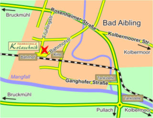 Lageplan Bad Aibling